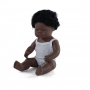 Lalka Miniland chłopczyk Afrykanin 38 cm